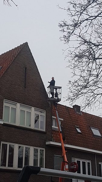  stormschade dak Sassenheim